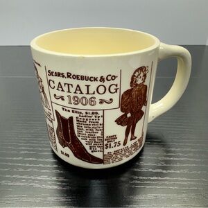 Sears Roebuck & Co 1906 Catalog‎ Advertising Ceramic Coffee Mug USA